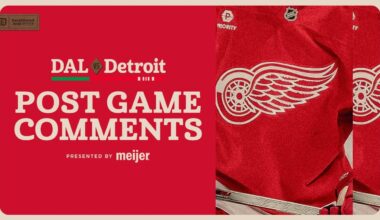 James van Riemsdyk, Dylan Larkin, Todd McLellan Post Game Comments vs DAL | Dec. 23, 2025