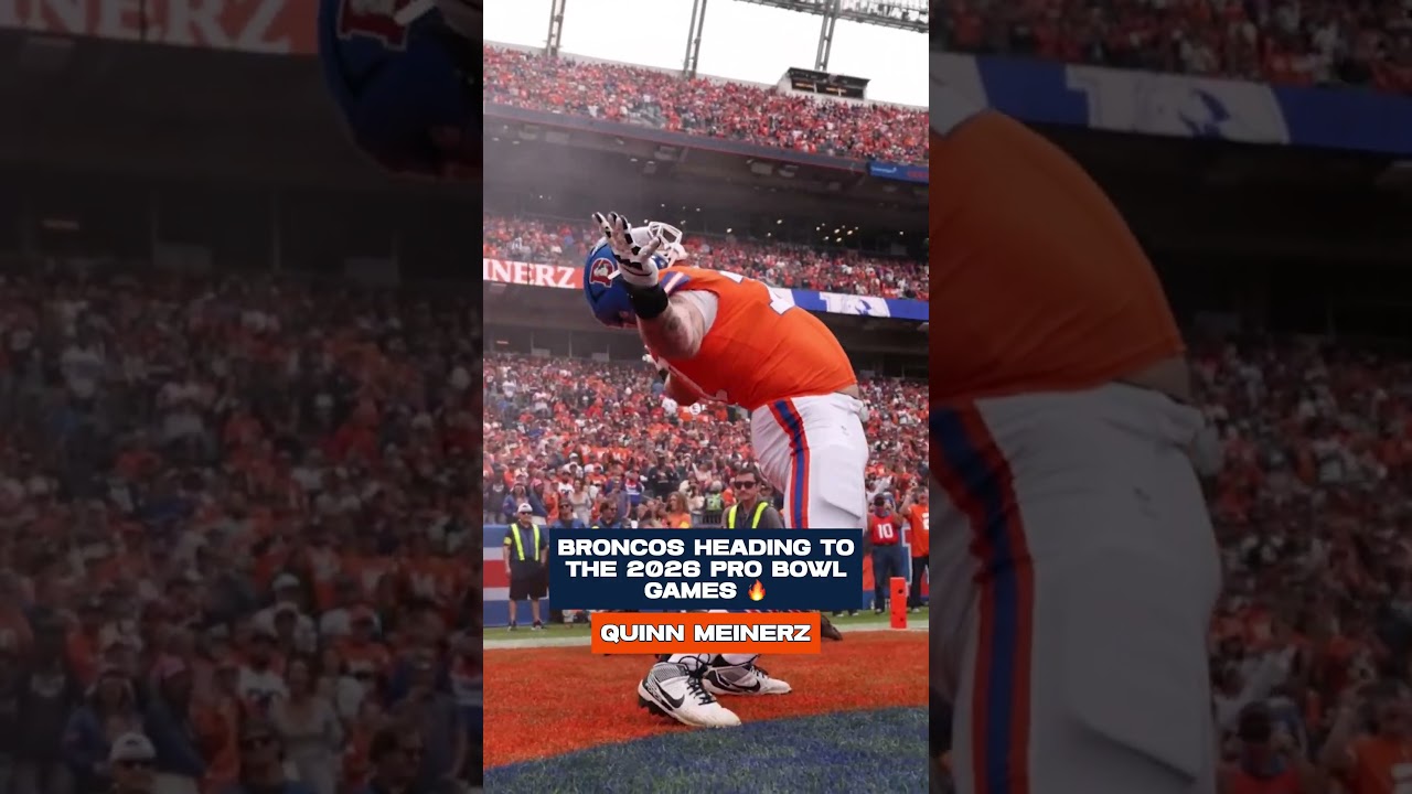 PRO BOWL BOUND 🔥 #broncos #probowlgames #nfl #probowl