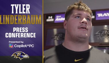 Tyler Linderbaum on Saturday's 'Must-Win Game' | Baltimore Ravens