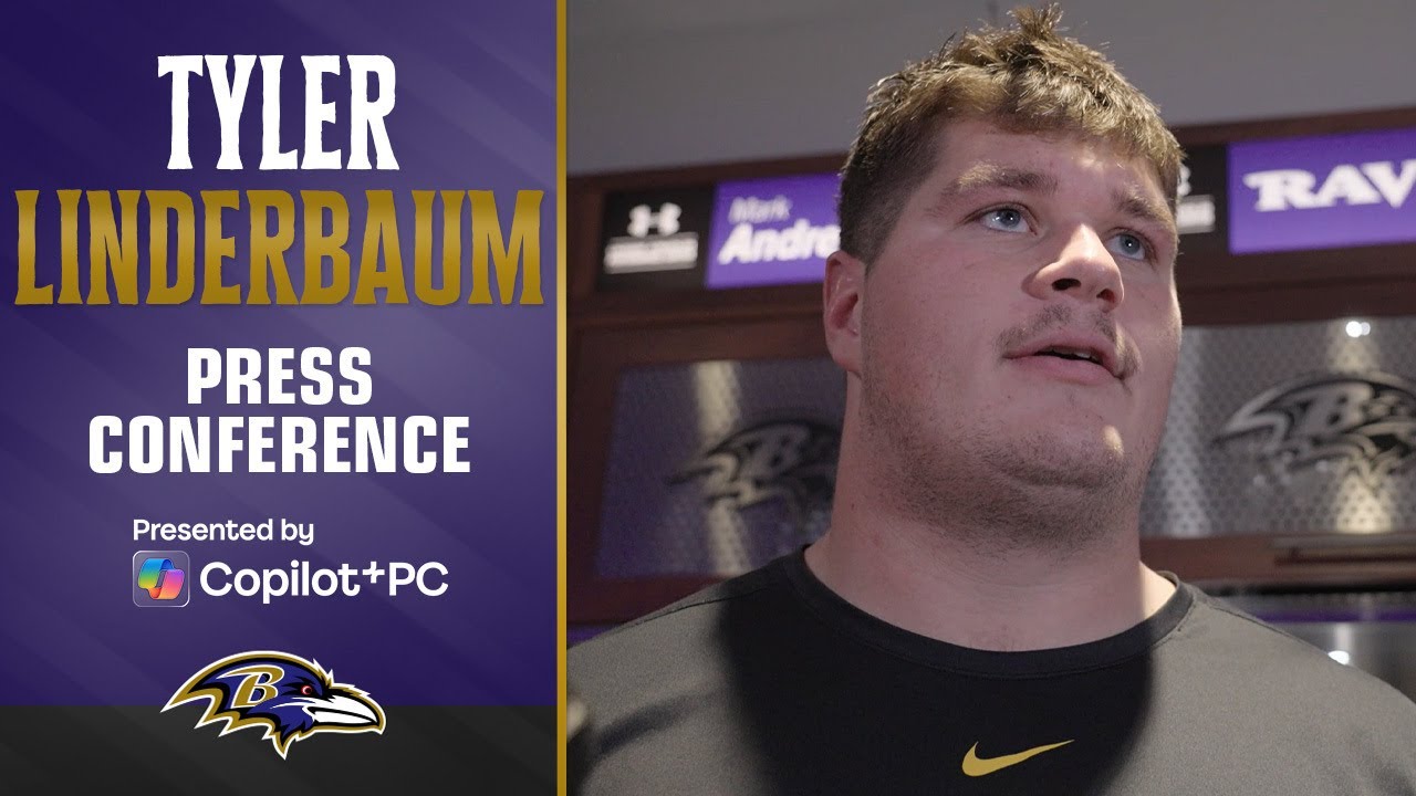 Tyler Linderbaum on Saturday's 'Must-Win Game' | Baltimore Ravens