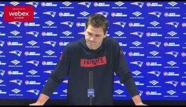 Drake Maye: "We've Got Some More Important Games Ahead." | Patriots Press Conference