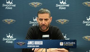 James Borrego | Pelicans-Cavaliers Postgame interview 12/23/25