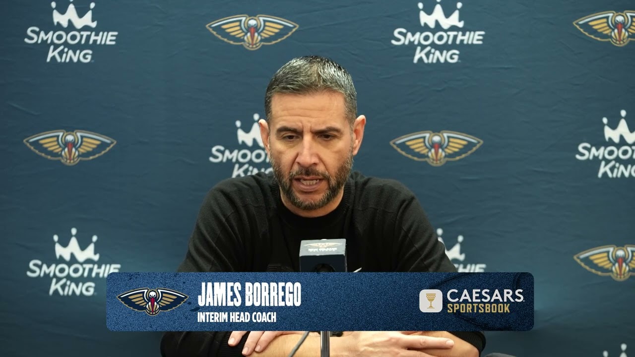 James Borrego | Pelicans-Cavaliers Postgame interview 12/23/25