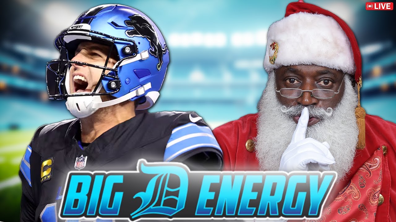 RED WINGS AND PISTONS ARE WAGONS | Big D Energy | Wednesday, December 24th, 2025