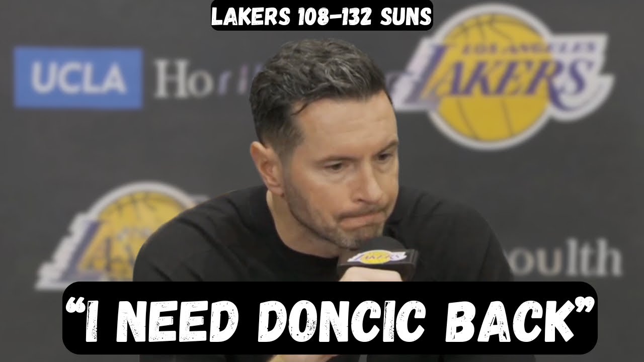 JJ Redick Postgame Interview - Los Angeles Lakers vs Phoenix Suns