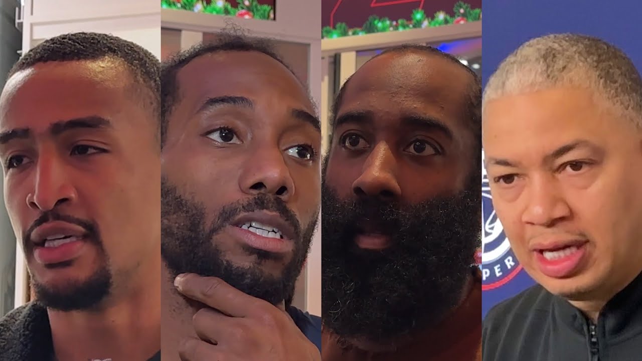 FULL Clippers Interviews Vs. Rockets: Kawhi Leonard, James Harden, John Collins, Tyronn Lue