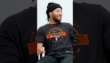 The interview you didn't know you needed... Richard Jefferson and Jalen Brunson 😂