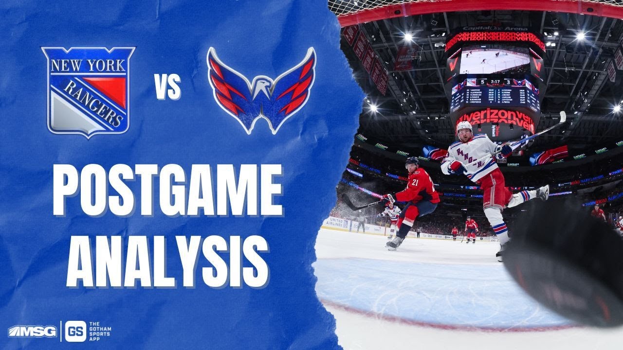 Rangers Score 5 Straight In 3rd To Beat Caps | New York Rangers