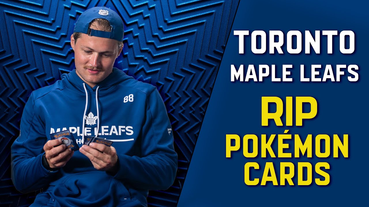 Toronto Maple Leafs Rip Open Pokémon cards