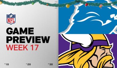 Detroit Lions vs Minnesota Vikings on Christmas | Week 17 Game Preview