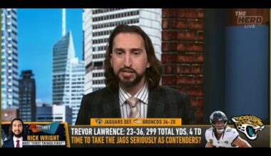 THE HERD | Colin Cowherd STUNNED, Nick Wright DOESN'T TRUST Jacksonville Jaguars YET | NFL