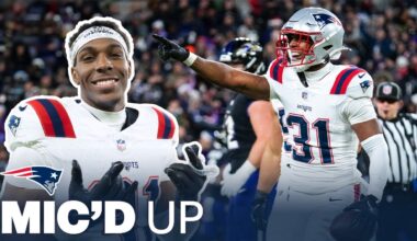 MIC'D UP: Craig Woodson Recovers Fumble in Prime Time Win vs. Baltimore | Patriots
