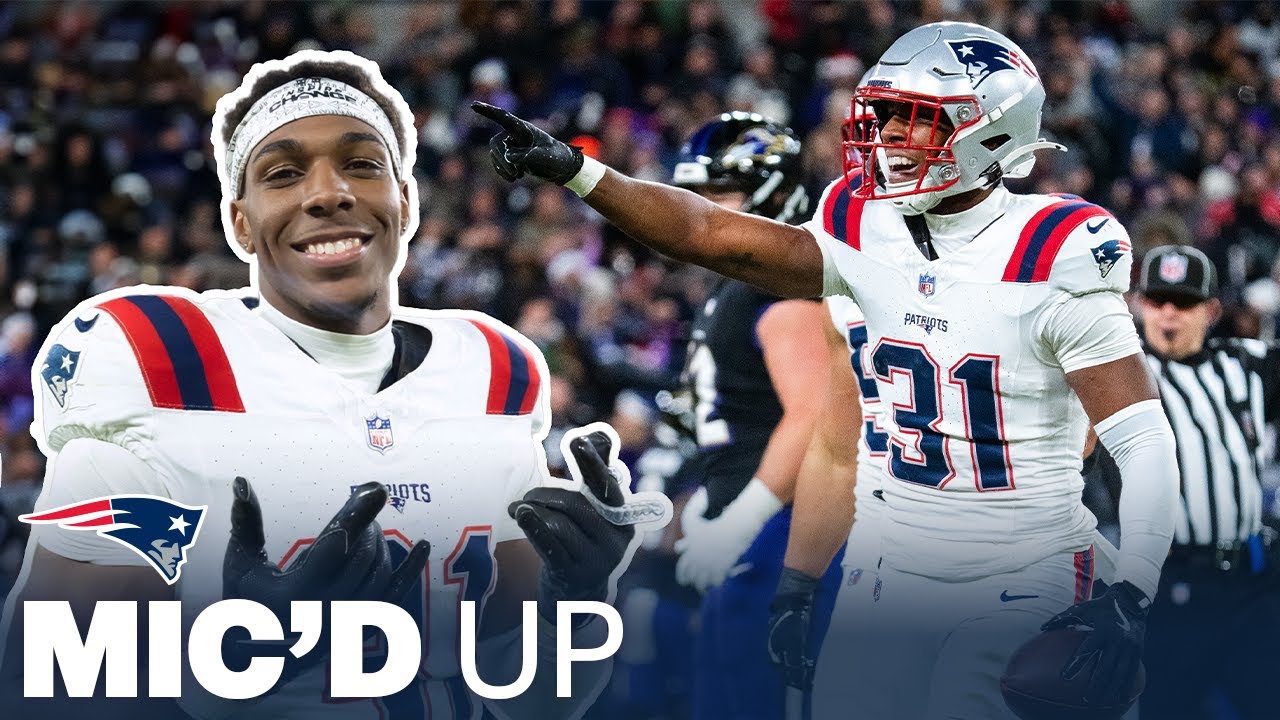 MIC'D UP: Craig Woodson Recovers Fumble in Prime Time Win vs. Baltimore | Patriots