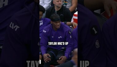 will the 6-7 trend ever end? not if Taylor has something to say about it 😂🎙️ #nba #taylorhendricks