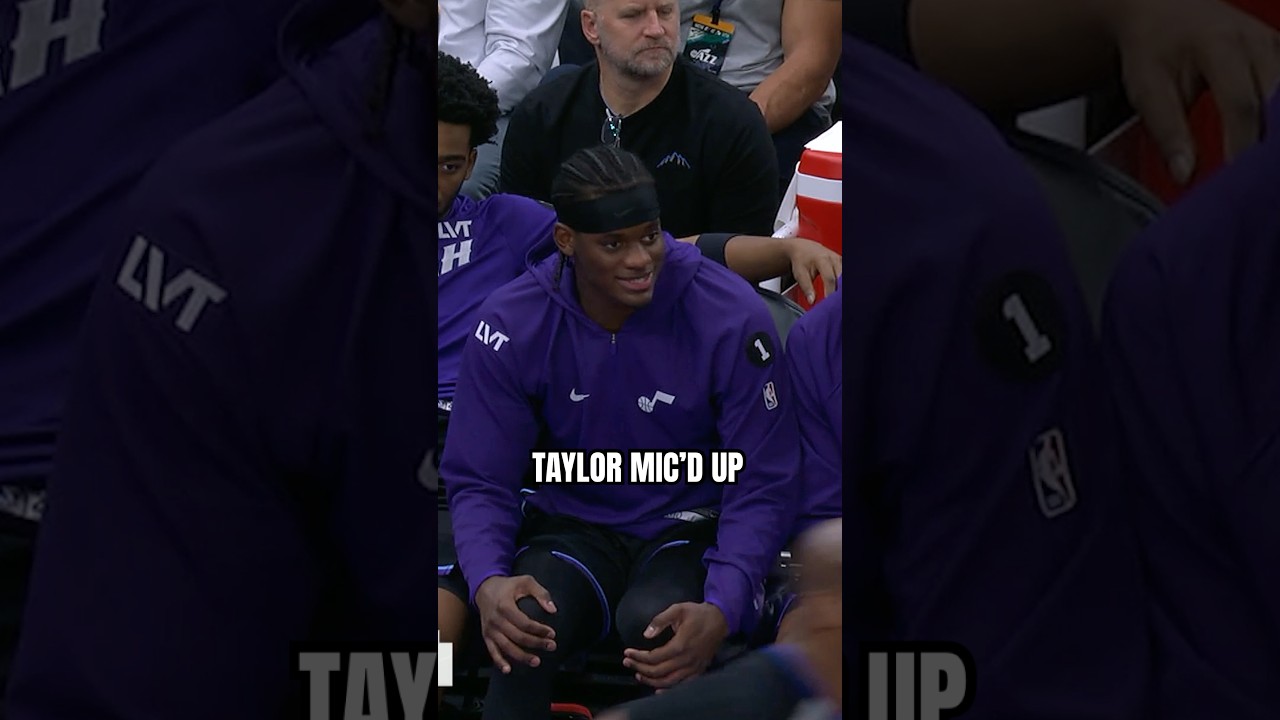 will the 6-7 trend ever end? not if Taylor has something to say about it 😂🎙️ #nba #taylorhendricks