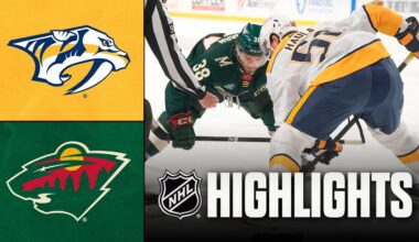 Predators vs. Wild | NHL Highlights | December 23, 2025