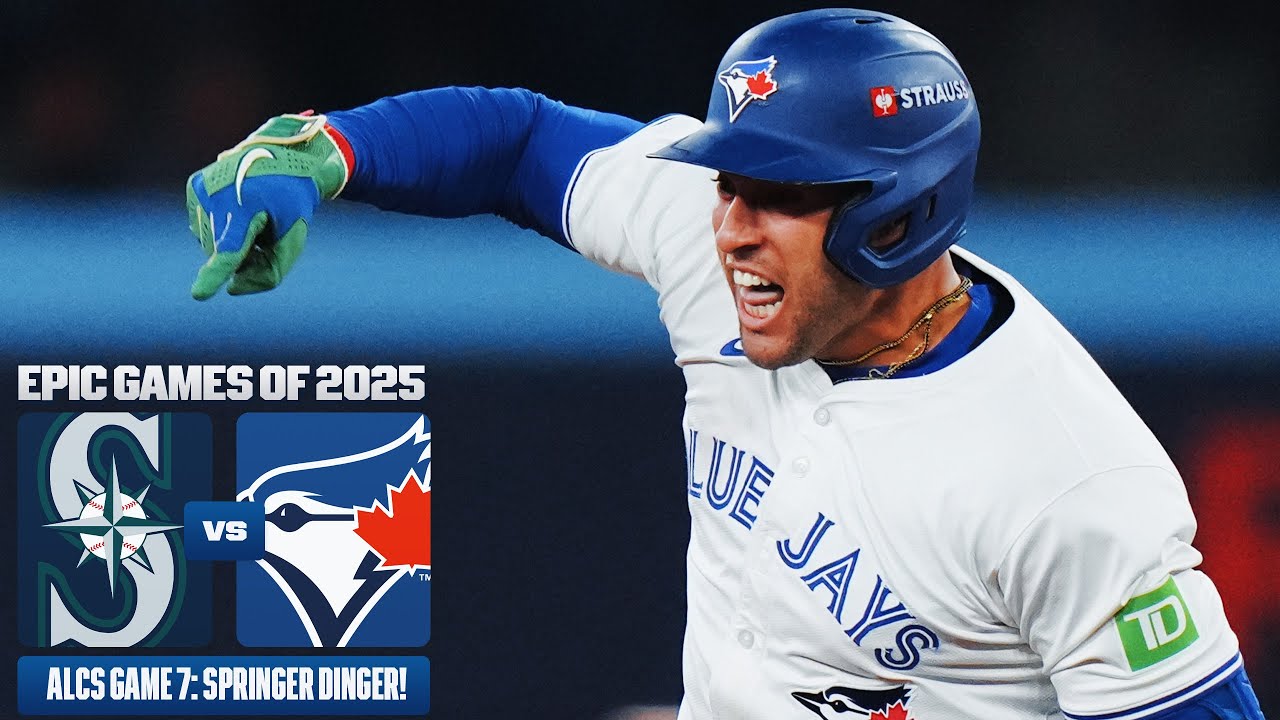 FULL GAME: George Springer's dinger sends the Blue Jays to the World Series! 🇨🇦 (2025 ALCS Game 7)