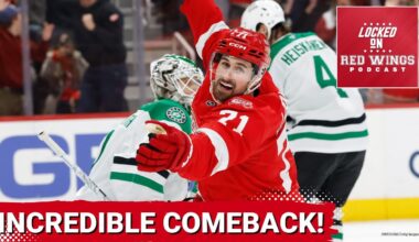 Dylan Larkin caps off INCREDIBLE comeback over the Dallas Stars