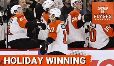 The Philadelphia Flyers SOAR into the break on back to back wins & 2nd in Metro Division