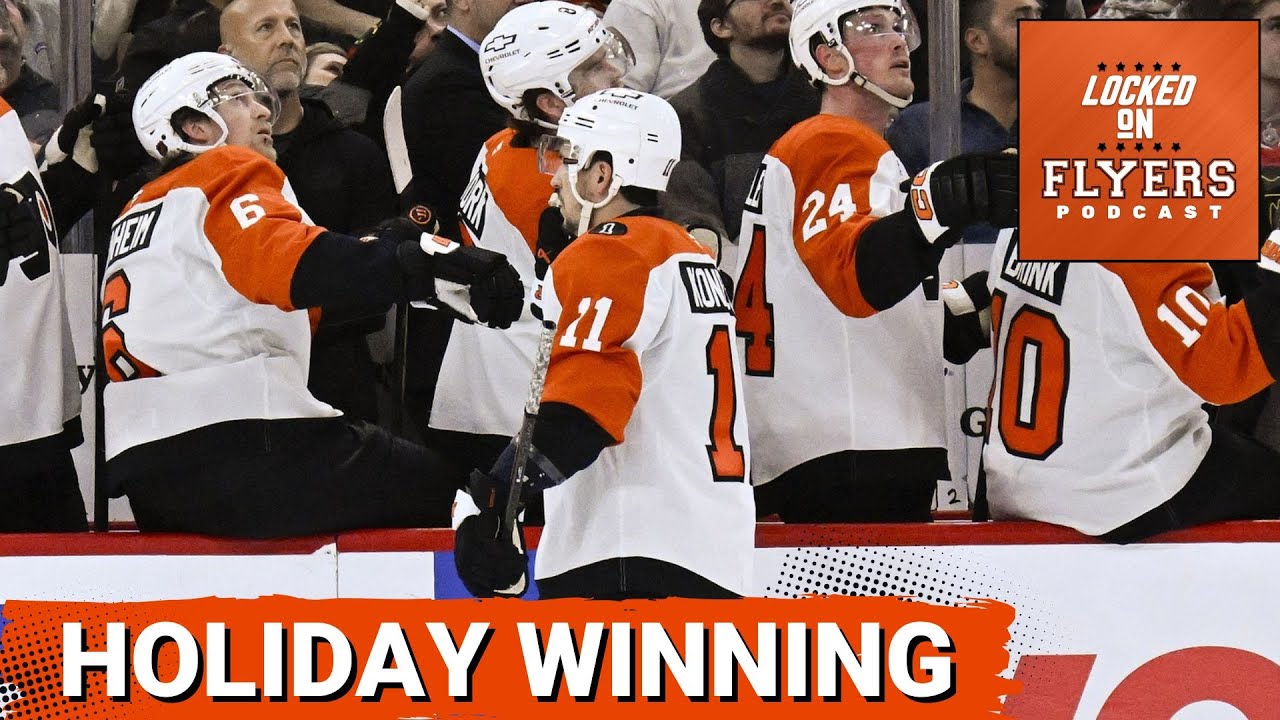 The Philadelphia Flyers SOAR into the break on back to back wins & 2nd in Metro Division