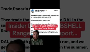Insider Drops BOMBSHELL Rangers Trade Report...