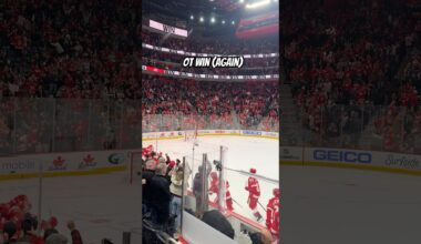 Dylan Larkin nets OT game-winner vs. the Stars at Little Caesars Arena