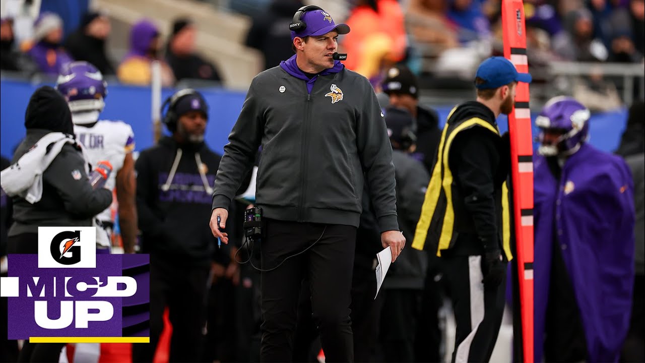 Kevin O'Connell Mic'd Up During Vikings vs. Giants Week 16 Game