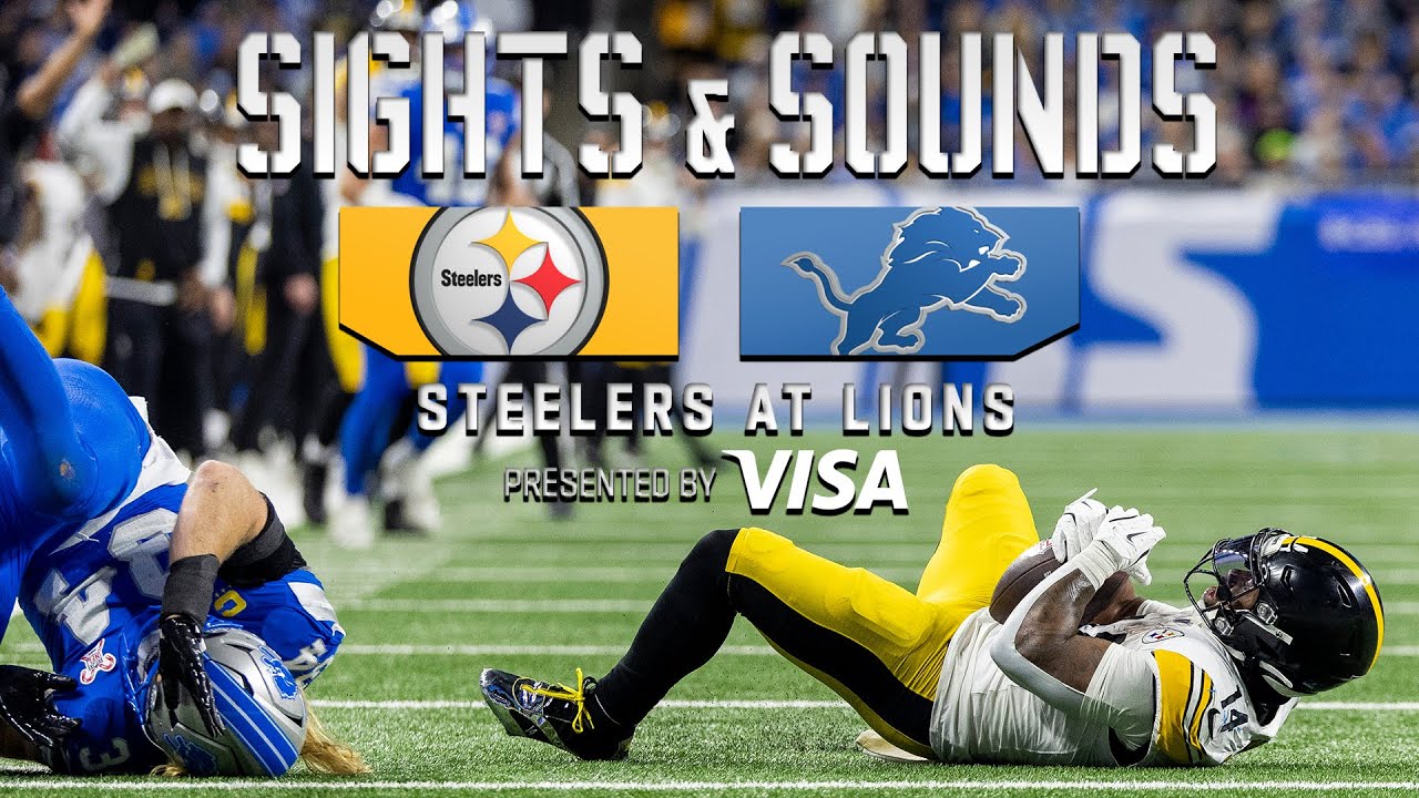 Sights & Sounds: Week 16 Win at Detroit Lions | Pittsburgh Steelers