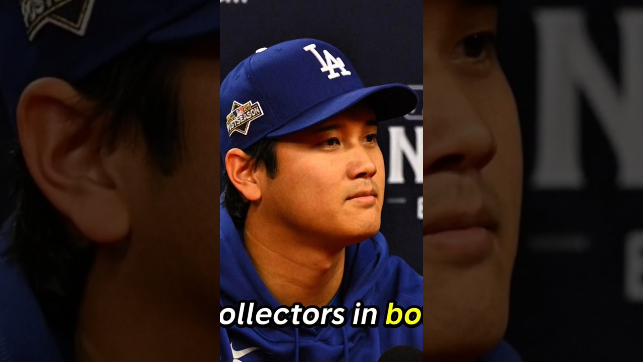 Why Ohtani’s Collectibles Are Outperforming MLB Legends #shoheiohtani #dodgers #WBC