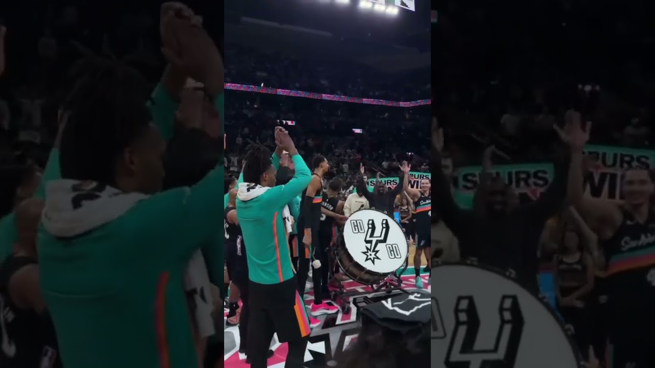 There’s a new tradition in San Antonio now 🥁