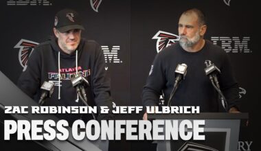 Atlanta Falcons Coordinators Zac Robinson & Jeff Ulbrich on primetime matchup vs. Los Angeles Rams