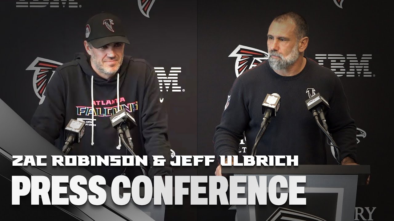 Atlanta Falcons Coordinators Zac Robinson & Jeff Ulbrich on primetime matchup vs. Los Angeles Rams