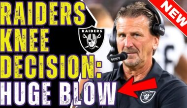 💣😱 BOMBSHELL! RAIDERS SHUT DOWN A KEY OFFENSIVE PIECE; AND COACHING BUZZ JUST EXPLODED! RAIDERS NEWS
