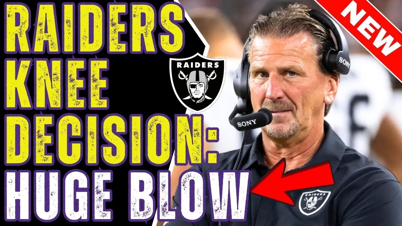 💣😱 BOMBSHELL! RAIDERS SHUT DOWN A KEY OFFENSIVE PIECE; AND COACHING BUZZ JUST EXPLODED! RAIDERS NEWS