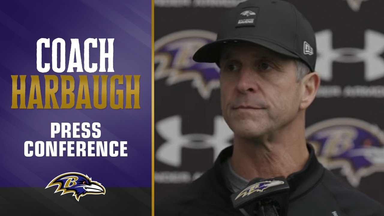 John Harbaugh on Saturday's Must-Win Game | Baltimore Ravens