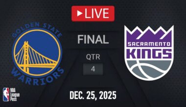 NBA LIVE! Golden State Warriors vs Sacramento Kings | Dec. 25, 2025 | Kings vs Warriors NBA 2K26