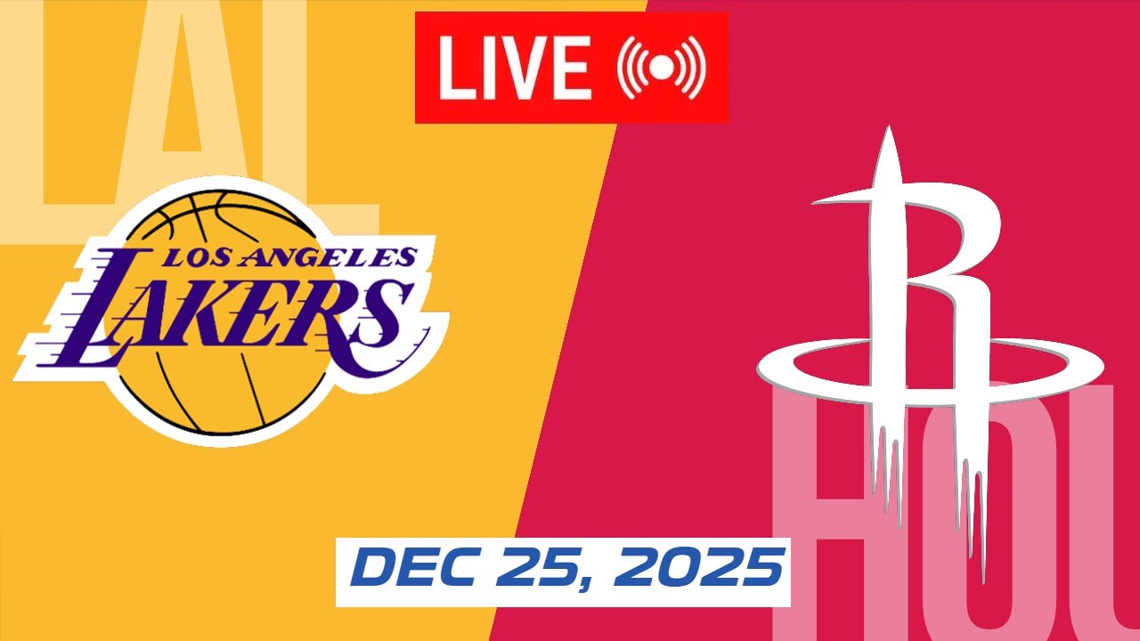 NBA LIVE! Los Angeles Lakers vs Houston Rockets | December 25, 2025 NBA Regular Season LIVE