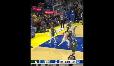 Indiana Pacers- Andrew Nembhard drives in and scores 🔥 #nbabasketball #nbahighlights