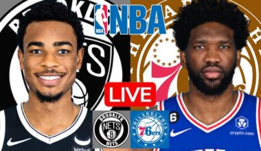 LIVE: BROOKLYN NETS vs PHILADELPHIA 76ERS | NBA | PLAY BY PLAY | SCOREBOARD