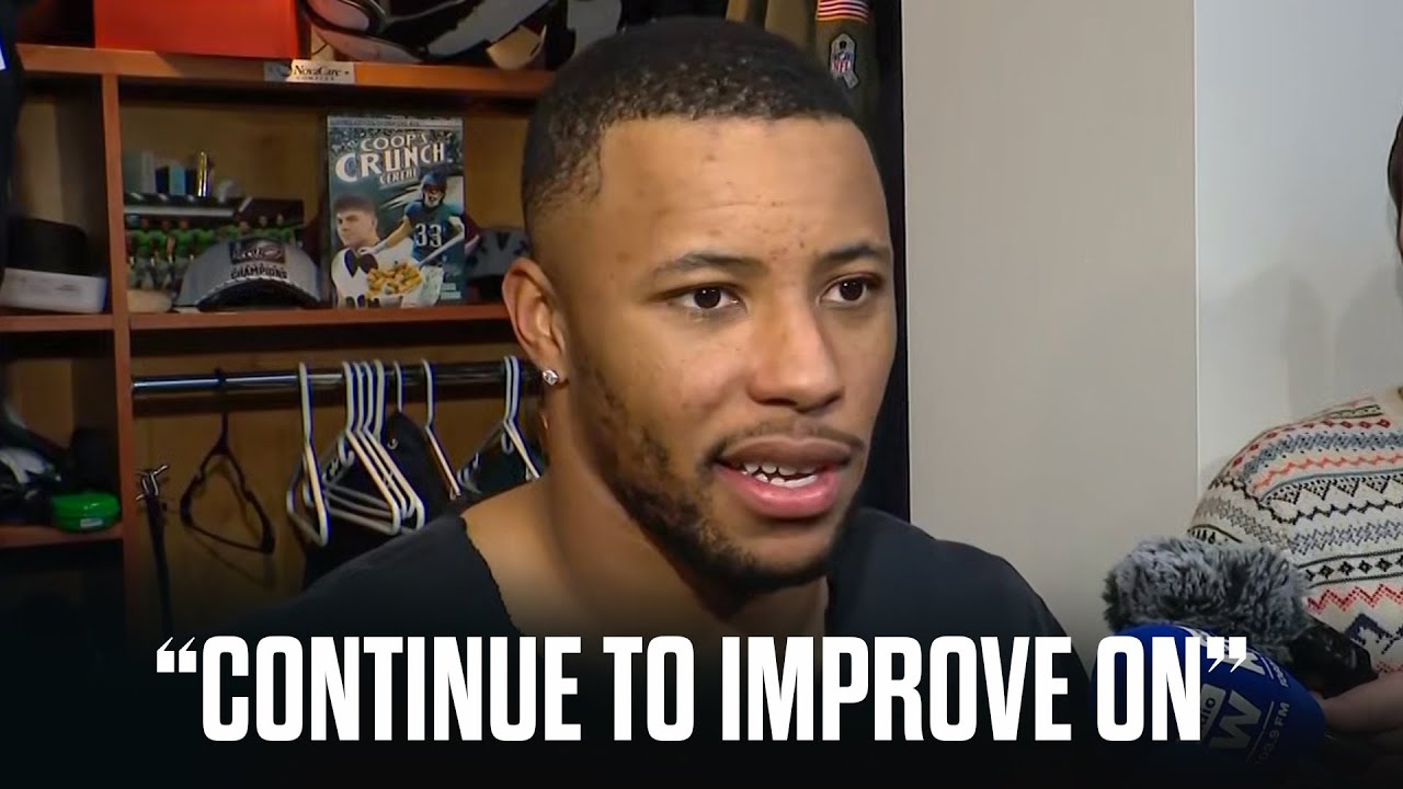 Saquon Barkley & More on Facing Buffalo Bills