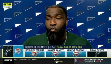 GET UP | Perkins picks Oklahoma City Thunder will beat San Antonio Spurs on Christmas Day