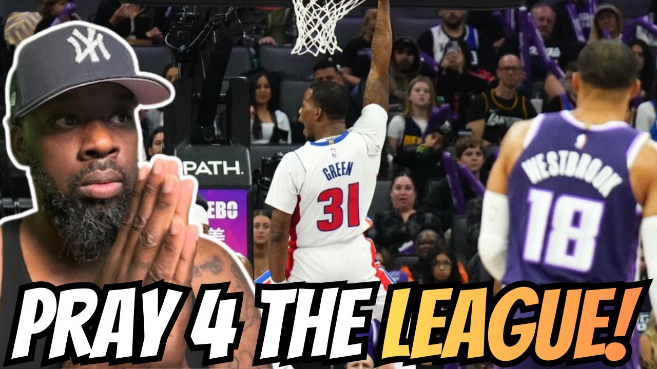 HEADBAND CADE! PISTONS at KINGS GAME HIGHLIGHTS 12/23 (REACTION)