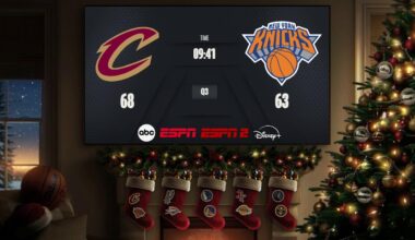 Cleveland Cavaliers @ New York Knicks | #NBAXmas I Live Scoreboard on ABC & ESPN