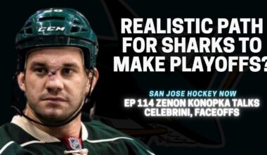 🎄Realistic Path for Sharks To Make Playoffs? | EP 114 Zenon Konopka Talks Celebrini, Faceoffs