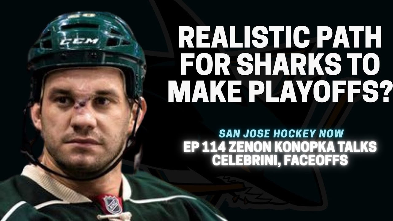 🎄Realistic Path for Sharks To Make Playoffs? | EP 114 Zenon Konopka Talks Celebrini, Faceoffs