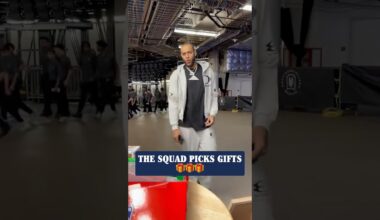 Game day gifts🎁 Next stop: the Bay for Christmas Day 🎄 🏀##dallasmavericks##nbaxmas