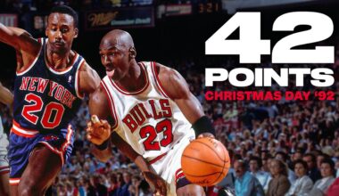 EVERY BUCKET from Michael Jordan's 42 points vs. rival Knicks on Christmas Day