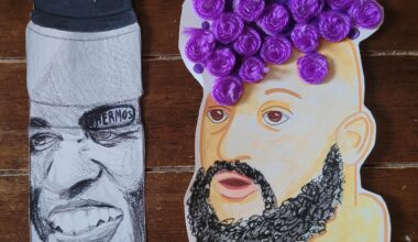 Custom Christmas cards from my kids