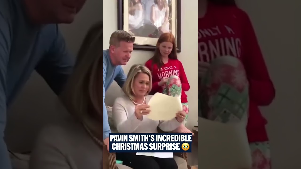 Pavin Smith used his signing bonus to pay off his family’s house on Christmas morning 🫶