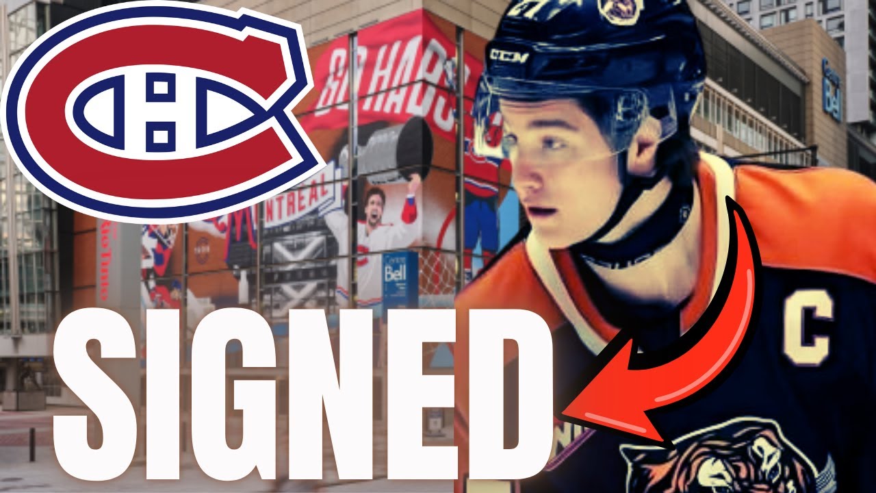 Montreal Canadiens SIGN Bryce Pickford — Is This a Massive Win for Montreal?